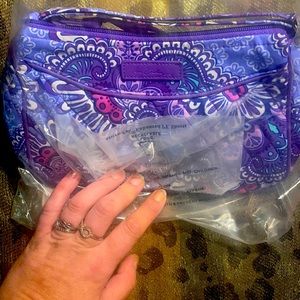 NWT Vera Bradley "Little Crossbody" in Liliactap